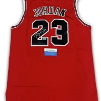 signed Michael Jordan Bulls jersey