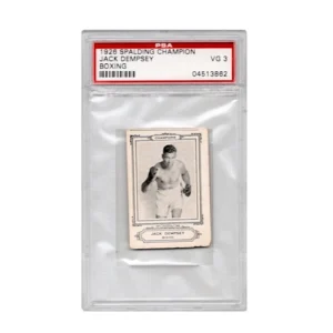 1926 Spalding Champions Jack Dempsey